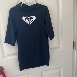 Roxy short sleeve rash guard